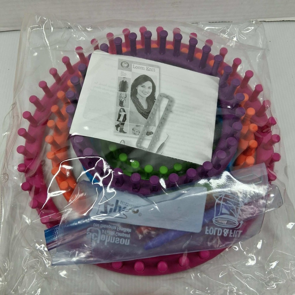 Boye Round‎ Loom Collection Set of 5 Circular Knitting Looms with Tools & Guides